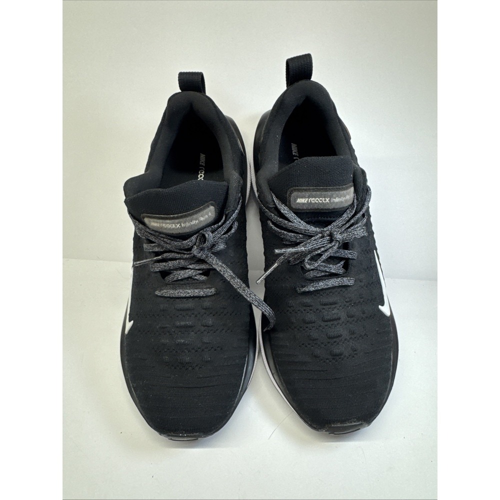 Nike ReactX Infinity Run 4 Black White Dark Grey Men's Running Shoes DR2665-001